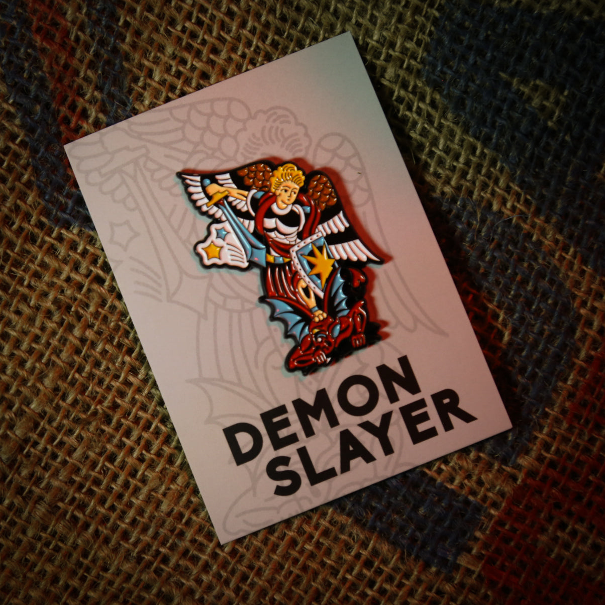 Slay Your Demons | Enamel Pin